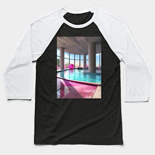 Pool Lounge Baseball T-Shirt